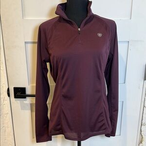 Ariat Purple Sunshirt Zip Medium